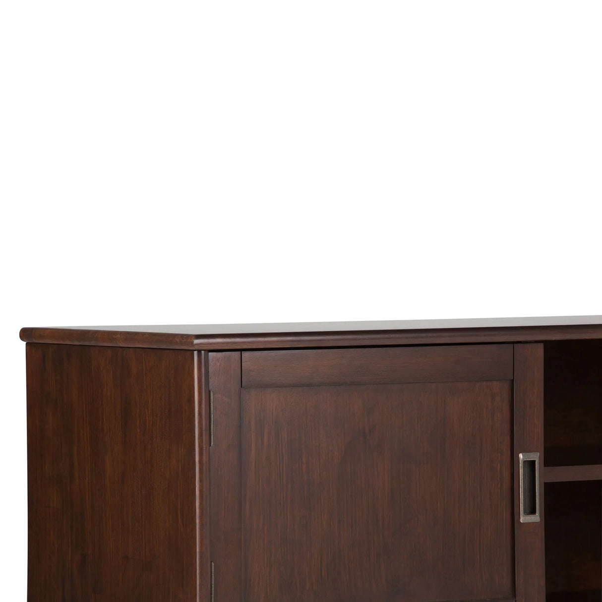 Draper - Handcrafted Mid Century Low TV Media Stand - Furniture Home Direct
