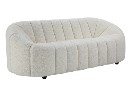 Osmash - Teddy Sherpa Sofa - White - Furniture Home Direct