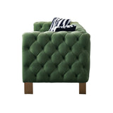 Chesterfield Modern Tufted Velvet Sofa - Mint Green - Furniture Home Direct