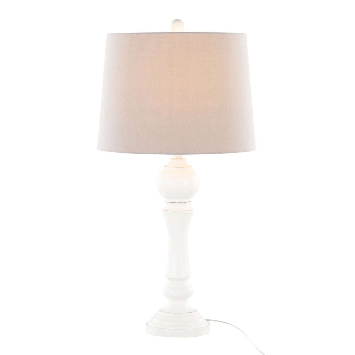 Winston - Farmhouse Poly Table Lamp (Set of 2) - Furniture Home Direct