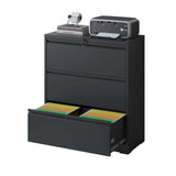 Premium Drawer Metal Lateral File Cabinet With Lock - Furniture Home Direct