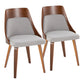 Anabelle - Mid-Century Modern Dining Chair (Set of 2) - Furniture Home Direct