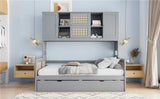 Daybed And All In One Cabinet And Shelf - Furniture Home Direct