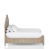 Elegant Design Panel Bed With Transitional Casual Design - Furniture Home Direct