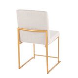 Fuji - Contemporary Stylish Frame, High Back Dining Chair (Set of 2) - Furniture Home Direct