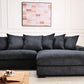 Luxe - Oversized 2 Piece Sectional Couches For Living Room, L Shaped Sofa With Chaise - Furniture Home Direct