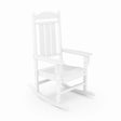 Traditional Porch Rocker Classic HDPE Poly Lumber For Porch, Patio, And Garden Comfort - Furniture Home Direct