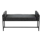 Kari - Farmhouse Luxe Design Bench - Furniture Home Direct