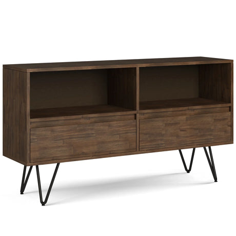 Chase - Rustic Natural Aged Brown TV Stand - Furniture Home Direct