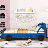 Car Shaped Platform Bed With Wheels - Furniture Home Direct