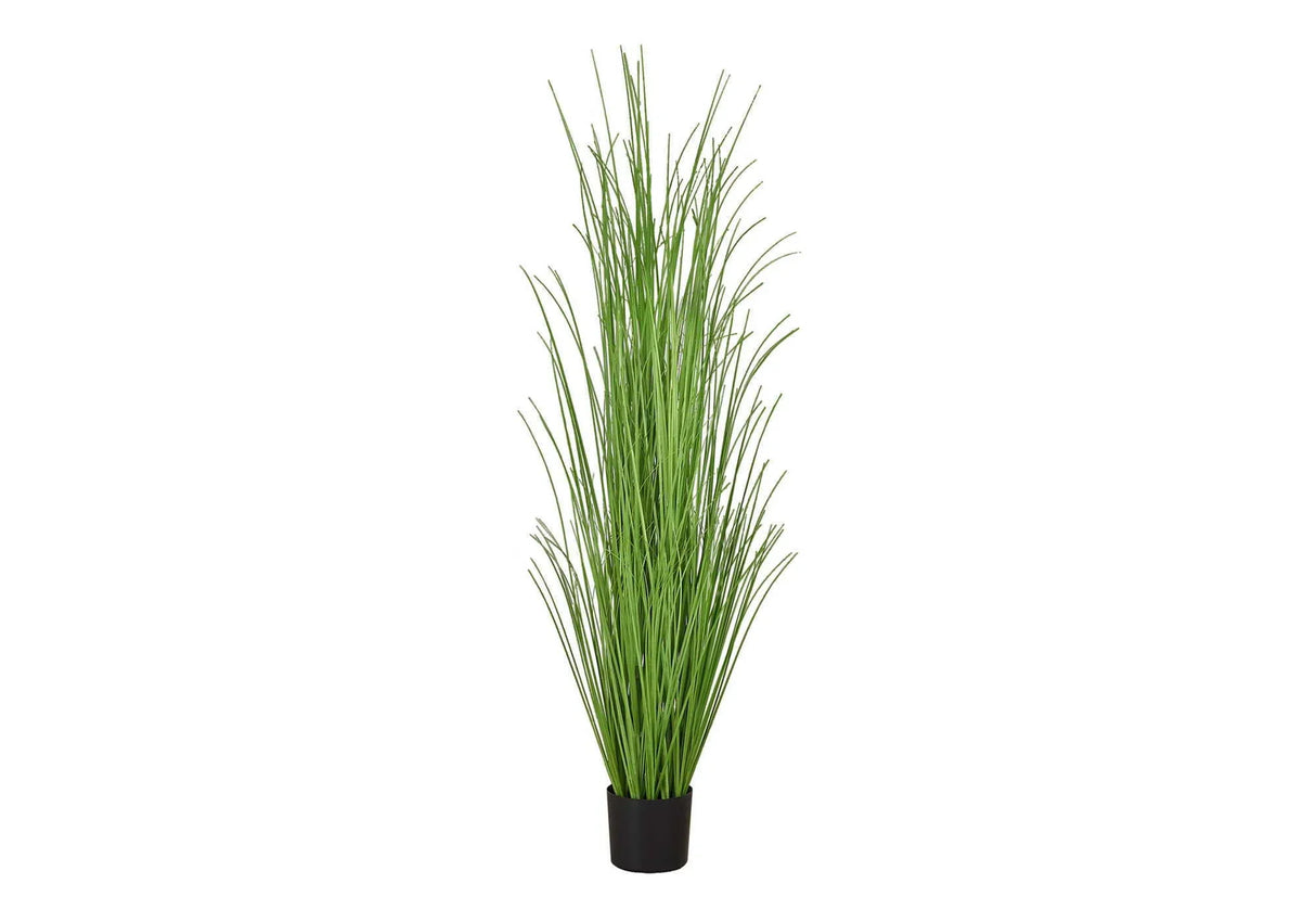 47" Tall, Artificial Plant, Grass Tree, Indoor, Faux, Fake, Floor, Greenery, Potted, Real Touch, Decorative - Green / Black - Furniture Home Direct