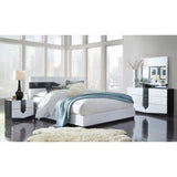 Vios - 5 Piece Bedroom Set With Zebrano Accent Design - Furniture Home Direct