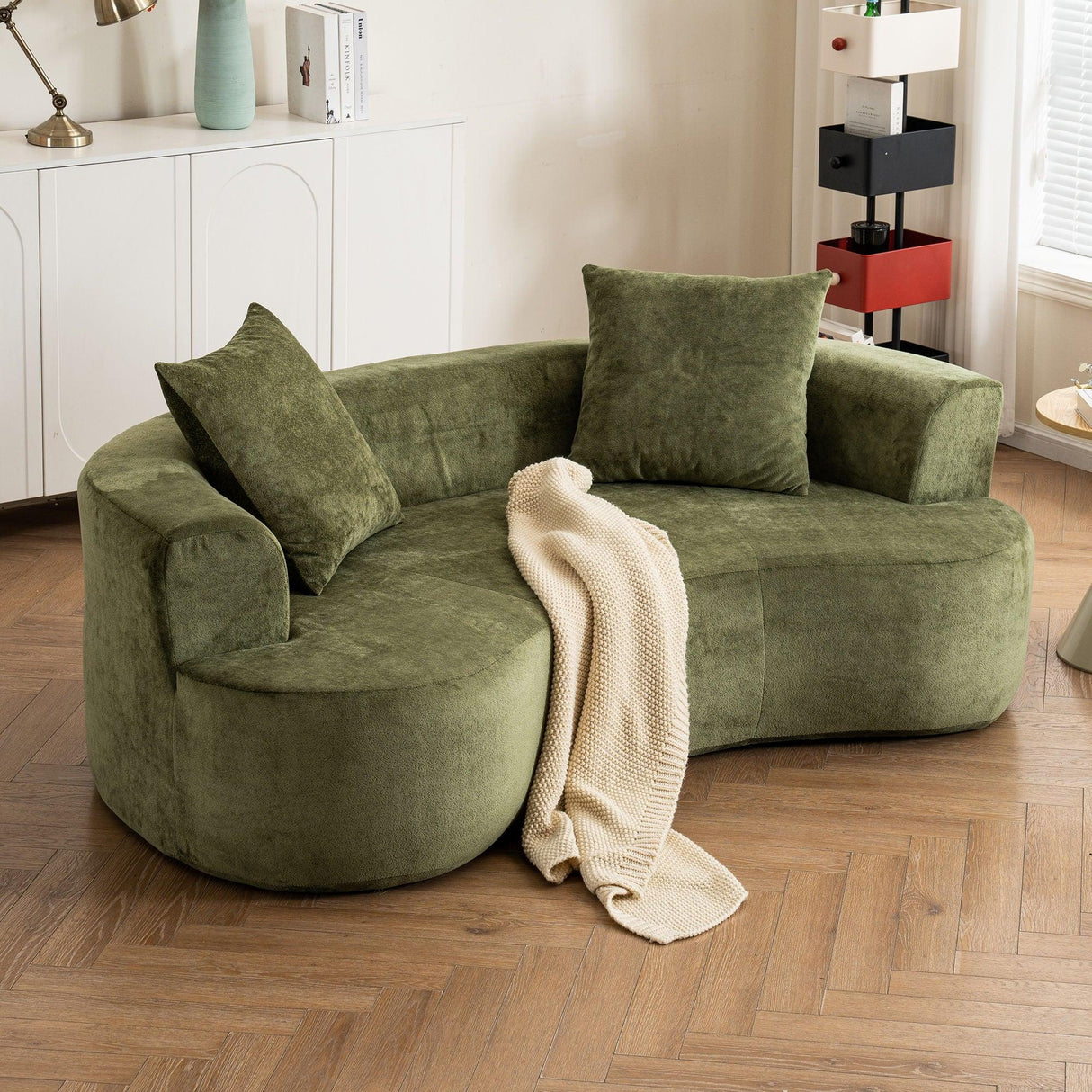 Cloud Modular Sectional Sofa With Chaise, With Deep Seat - Furniture Home Direct