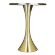 Lenuxe - Contemporary Table - Gold - Furniture Home Direct