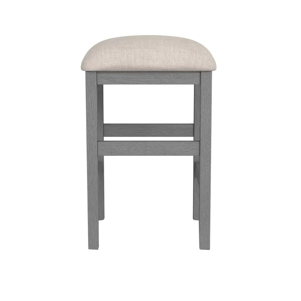 Counter Height Dining Island Set With Storage Stools Beige - Furniture Home Direct