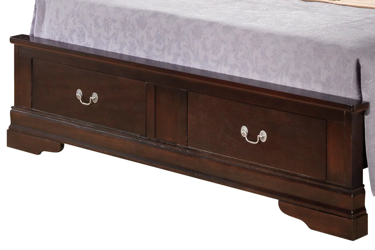 Louis Phillipe - Storage Bed - Furniture Home Direct