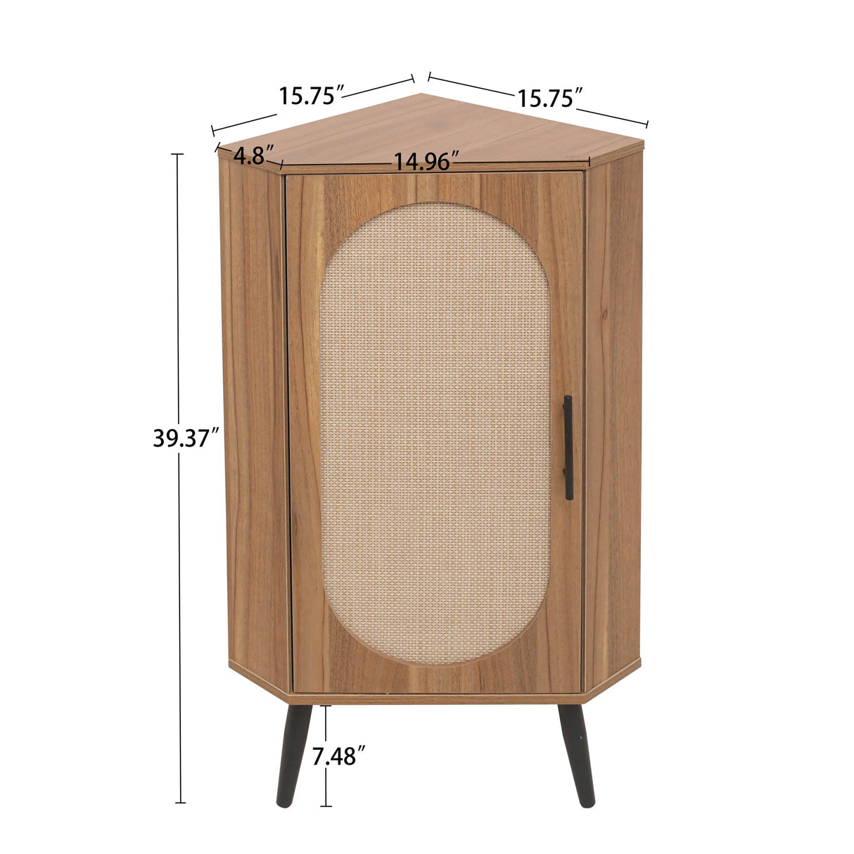 Freestanding Corner Corner Cabinet For Living Room - Furniture Home Direct