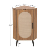 Freestanding Corner Corner Cabinet For Living Room - Furniture Home Direct