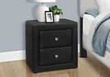 Nightstand, Storage Drawer Versatile Use, Upholstered, Transitional - Furniture Home Direct