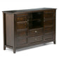 Burlington - Handcrafted Tall TV Media Stand - Furniture Home Direct
