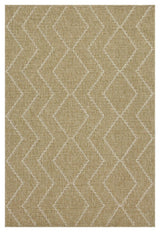Earth - Indoor / Outdoor Area Rug - Jute / White - Furniture Home Direct