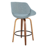Fabrico - Mid Century Inviting Design Modern Counter Stool - Furniture Home Direct