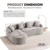 Combined Sofa With 4 Pillows - Furniture Home Direct