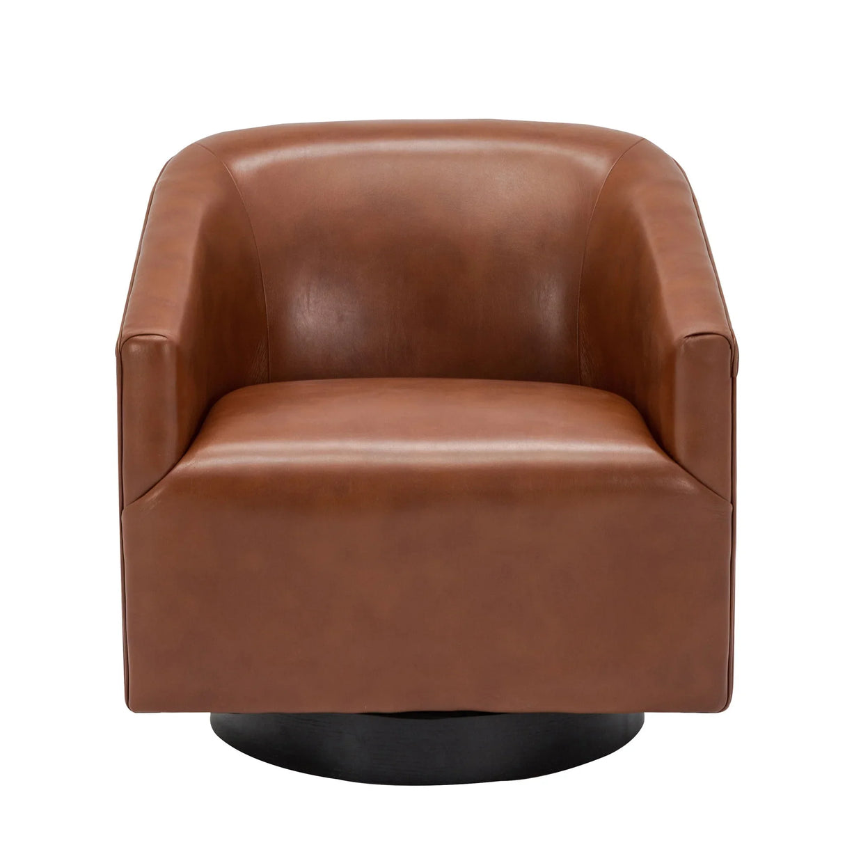 Garland - Swivel Chair With Upholstery - Caramel - Furniture Home Direct