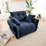 Modern Ergonomic Single Seater Sofa With High Resilience Cushions - Furniture Home Direct