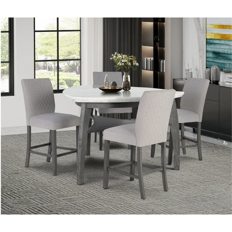 Jasmine - Barstool (Set of 2) - Gray - Furniture Home Direct
