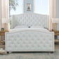 Marcella - Upholstered Shelter Headboard Bed Set - Furniture Home Direct