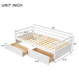 Daybed With 2 Storage Drawers - Furniture Home Direct