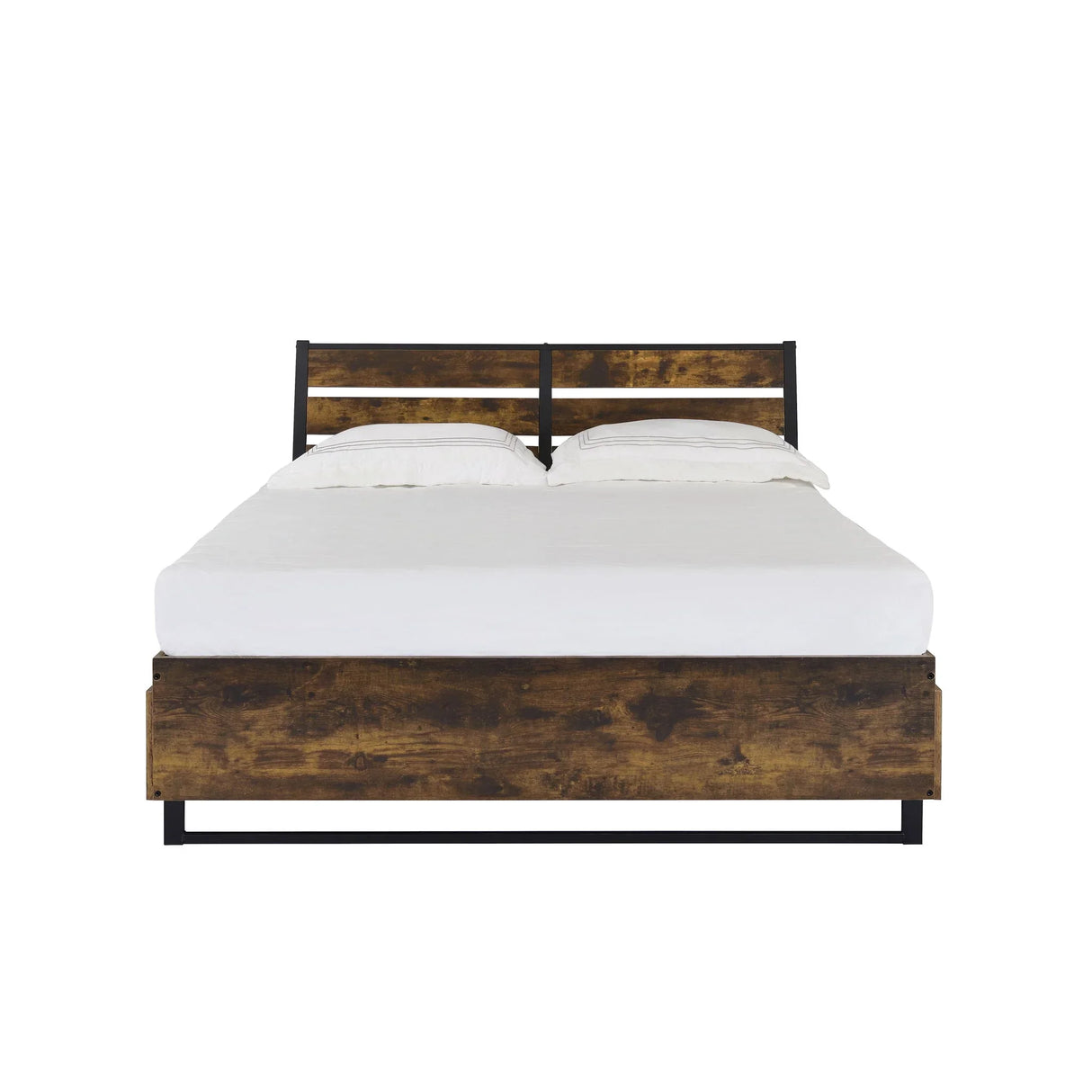 Juvanth - Rustic Bed - Furniture Home Direct