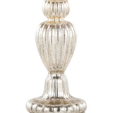 Spade - Contemporary Table Lamp (Set of 2) - Mercury / Nickel / Natural - Furniture Home Direct