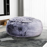 Classic 5Ft Memory Foam Bean Bag Chair, Soft Comfort Lounger - Purple - Furniture Home Direct