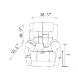 Sonet - Domino Reclining Chairs - Furniture Home Direct