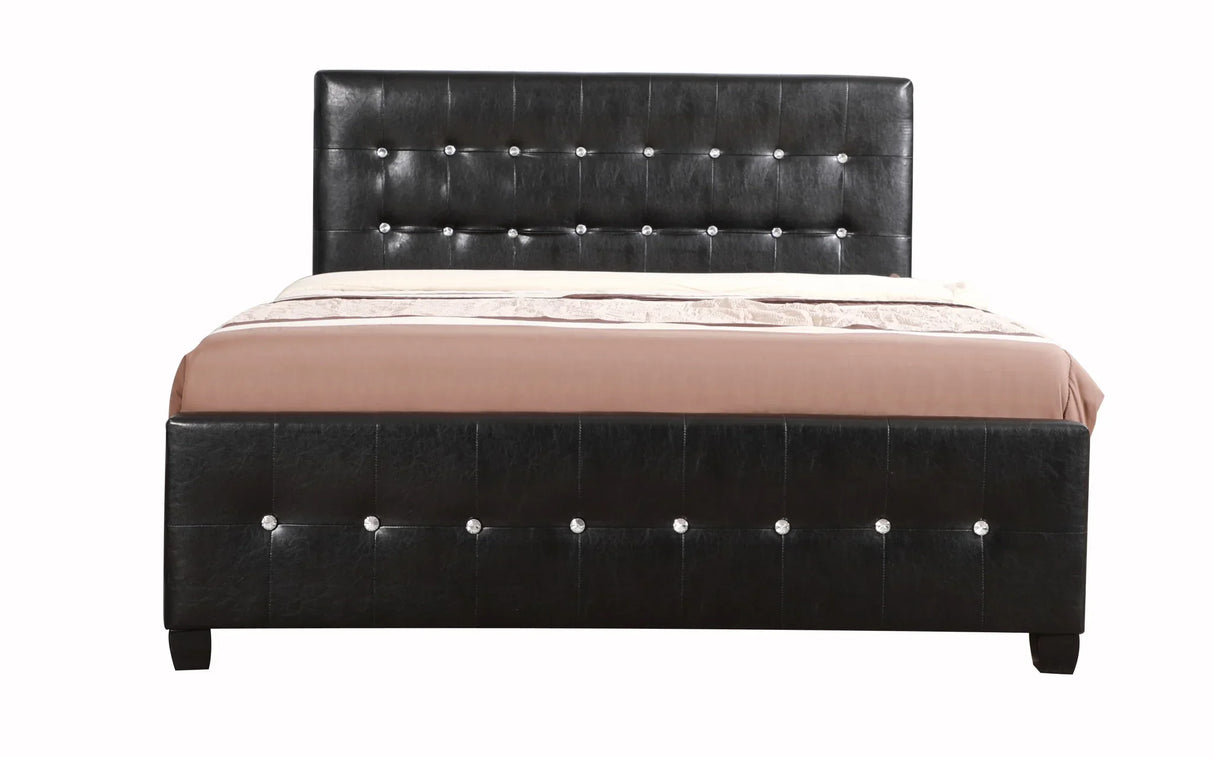 Stylish Transitional Bed - Furniture Home Direct