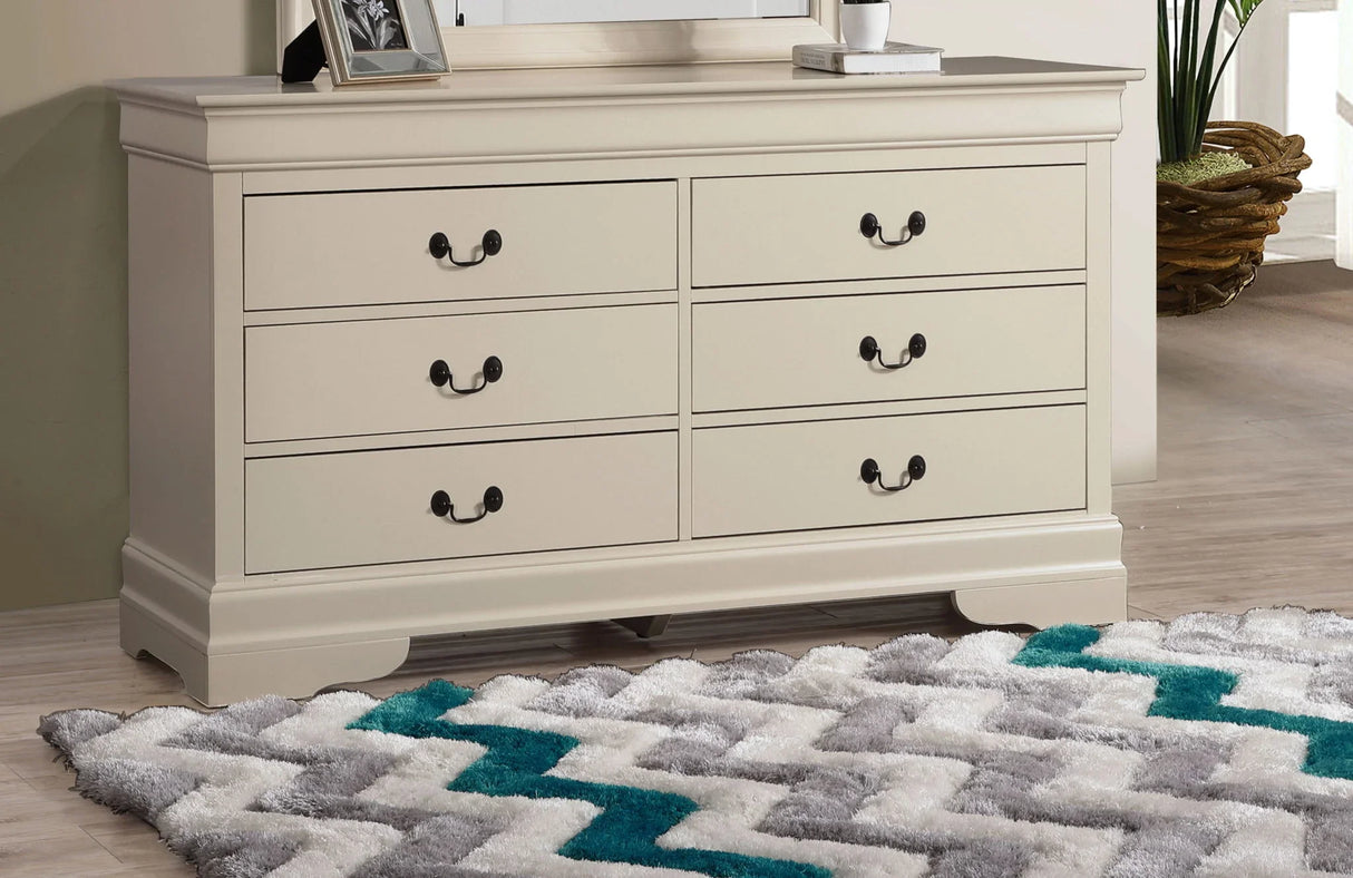 Elegant Traditional Storage Dresser - Furniture Home Direct