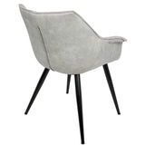 Wrangler - Industrial Chair (Set of 2) - Light Gray - Furniture Home Direct