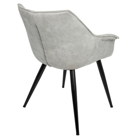 Wrangler - Industrial Chair (Set of 2) - Light Gray - Furniture Home Direct