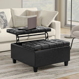 Harrison - Large Coffee Table Storage Ottoman - Furniture Home Direct