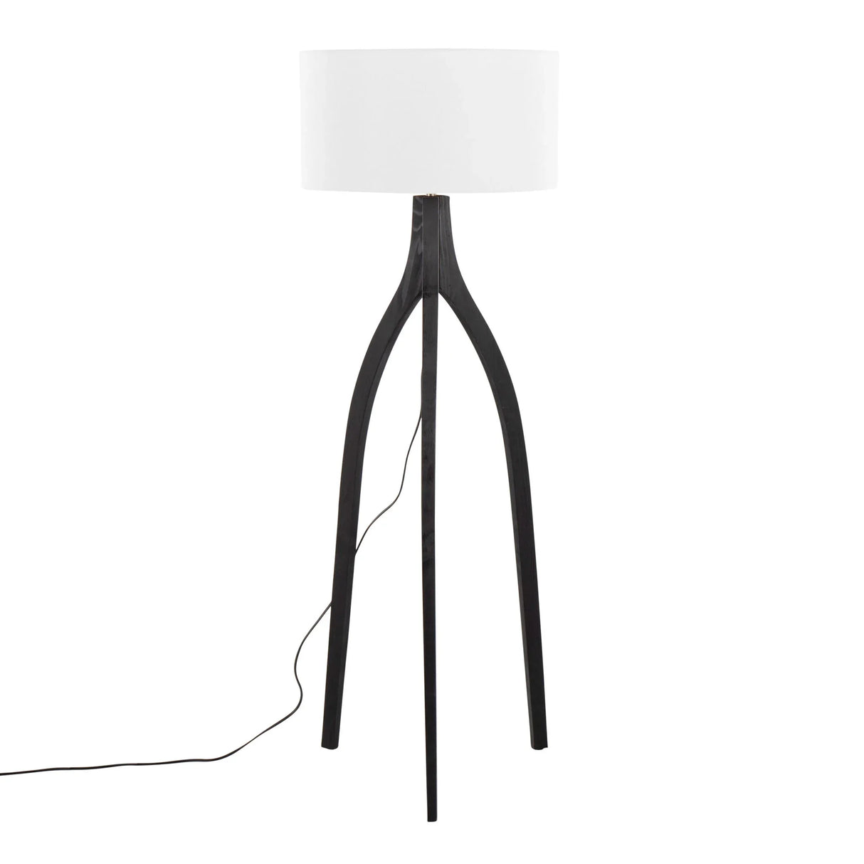 Wishbone - Contemporary Floor Lamp - Furniture Home Direct