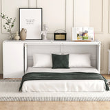 Bedroom Bundle - Queen Murphy bed + Area Rug + Office Chair - Furniture Home Direct