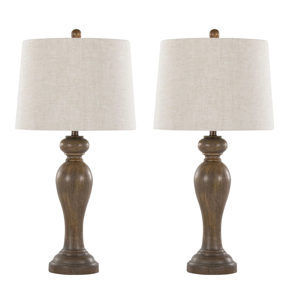 Peppa - Contemporary Table Lamp (Set of 2) - Furniture Home Direct
