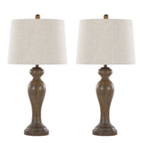 Peppa - Contemporary Table Lamp (Set of 2) - Furniture Home Direct