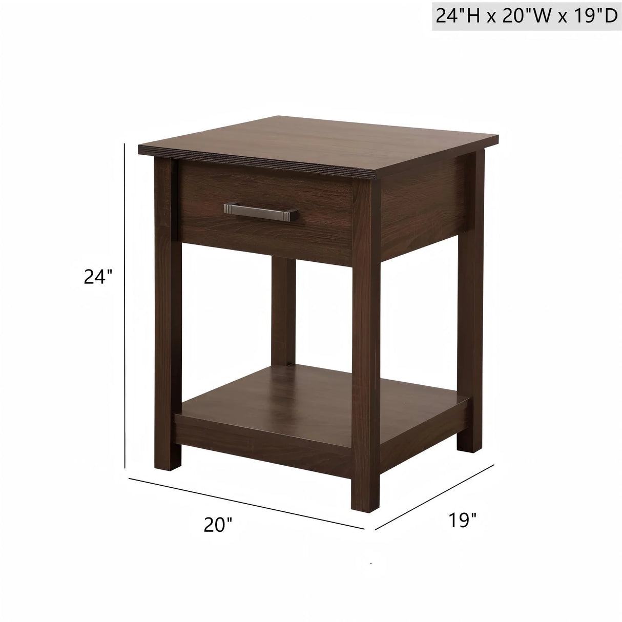 Salem - Nightstand - Furniture Home Direct