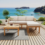 3-piece Outdoor Acacia Patio Set - Furniture Home Direct