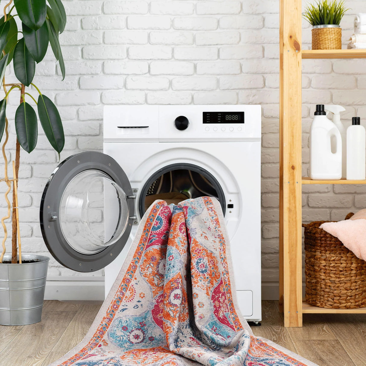 Maval - Stunning Washable Area Rug - Furniture Home Direct