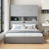 Platform Bed With USB, Storage Headboard & Drawers - Furniture Home Direct