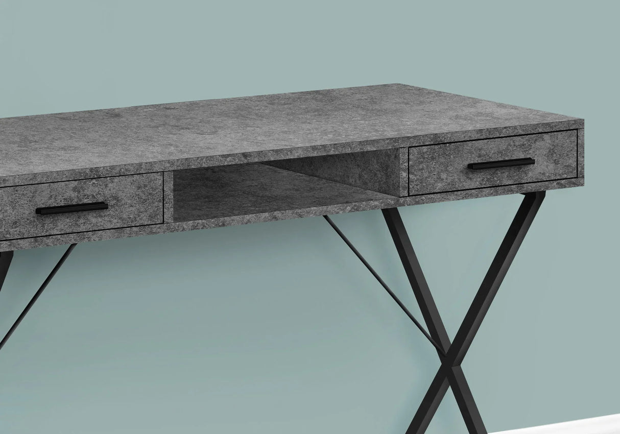 Computer Desk, Home Office, Laptop, Left / Right Set-Up, Storage Drawers, Work, Contemporary, Modern - Furniture Home Direct